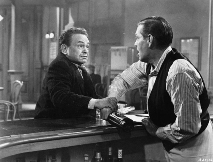 Wagner with Edward G. Robinson in Illegal (1955).